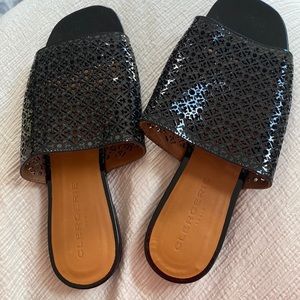 Clergerie Paris black sandals